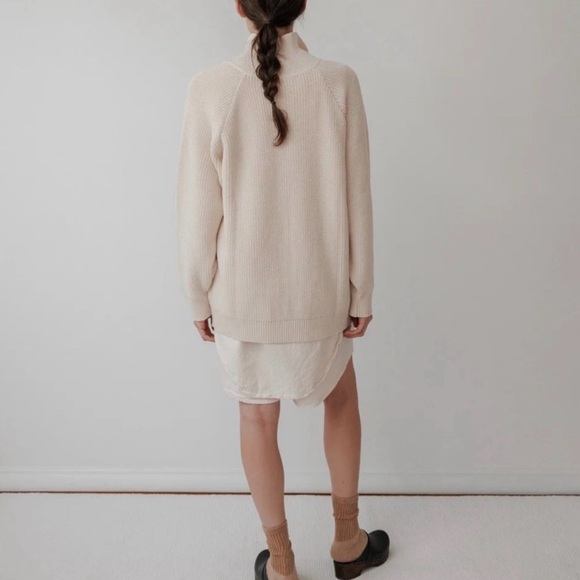 NWOT Wol Hide Collared Cotton Cardigan size S/M - Picture 3 of 14